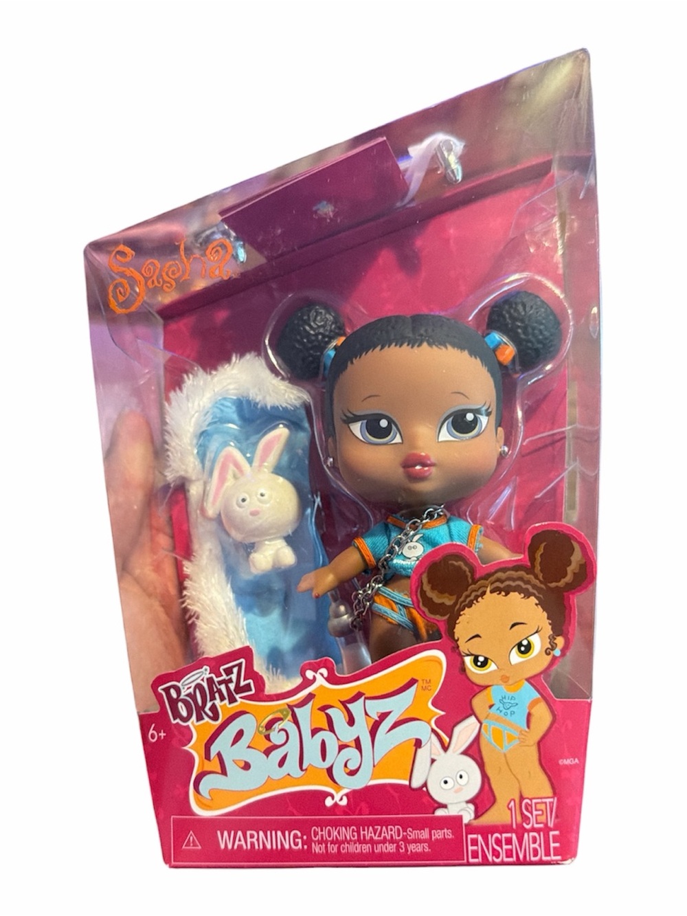 Bratz Babyz Sasha Doll with small accessories -NIB